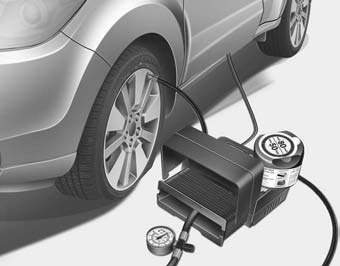 With the Tire Mobility Kit you stay mobile even after experiencing a tire puncture.